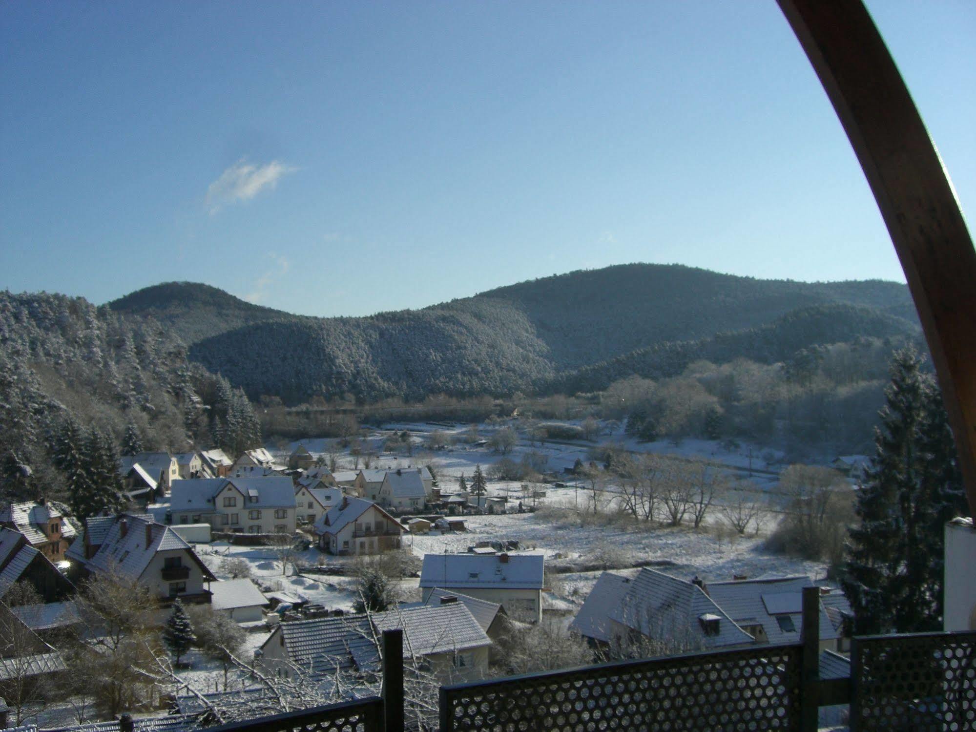 Hotel Am Hirschhorn - Wellness - Spa - And More Wilgartswiesen Bagian luar foto